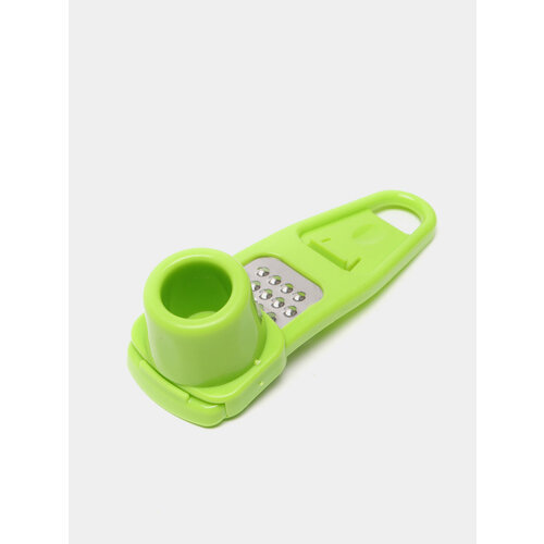 Терка для чеснока орехов и имбиря цвет зеленый 188₽