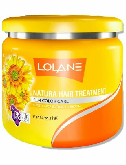 Маска для волос Lolane для окрашенных волос с экстрактом семян подсолнечника 250 мл