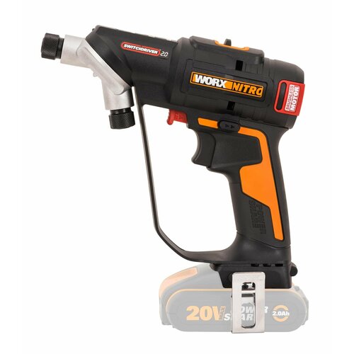Аккумуляторная дрель-шуруповерт с бесщеточным мотором Worx Nitro Switchdriver WX1779 20 В без АКБ и ЗУ коробка 36459₽