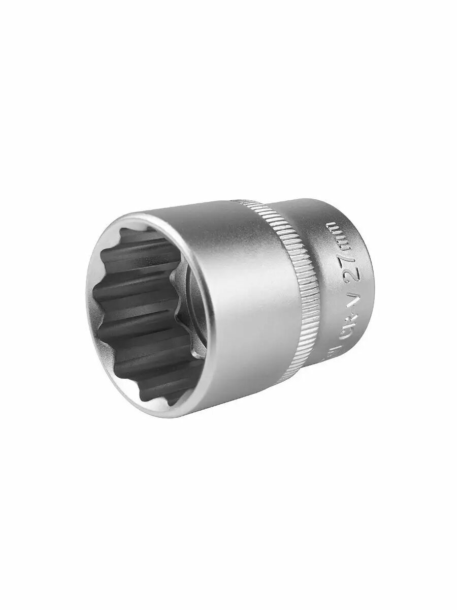 Головка 1/2" двенадцатигранная 27мм "AV Steel"