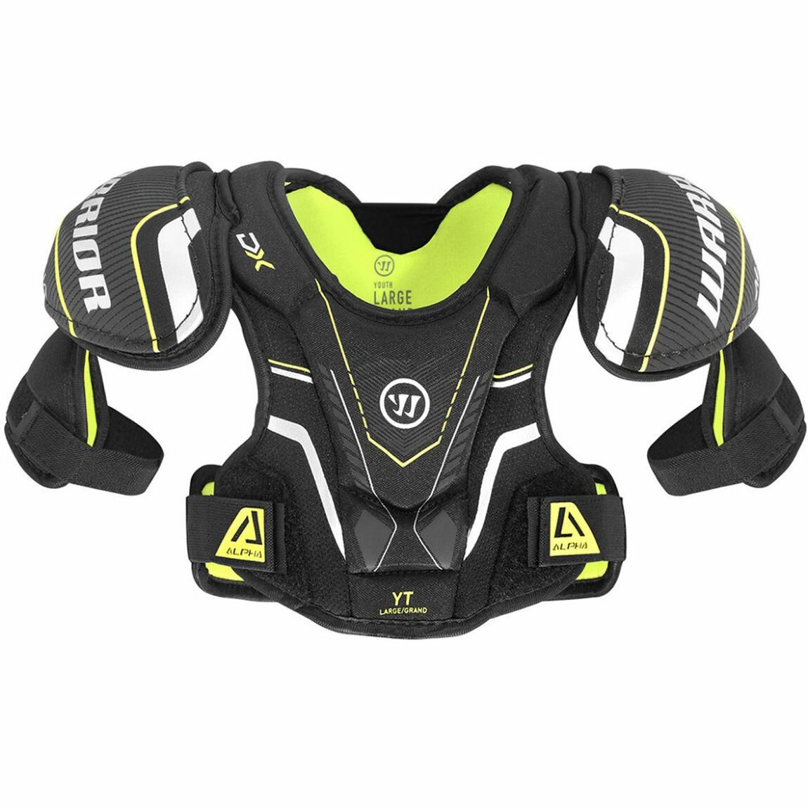Защита груди/плеч дет."WARRIOR DX YTH Shoulder Pad" арт. DXSPYTH-S/M, р. S/M, пласт, пена, полиэс, чер