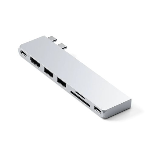 Адаптер Satechi USB-C Pro Hub Slim Adapter Цвет серебристый 6990₽