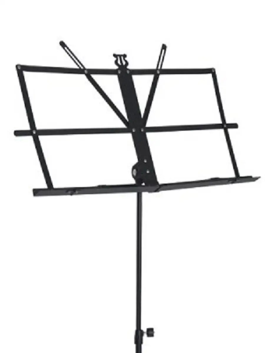 Пюпитр металлический Dasmax JR-201 BK складной 65 - 125 см с чехлом