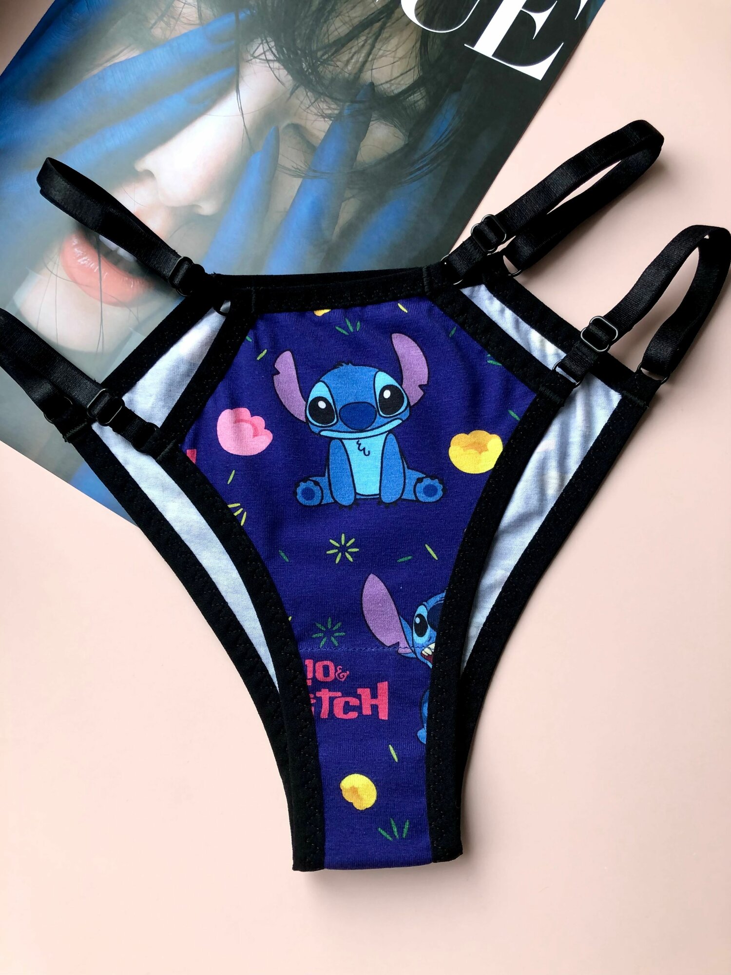 Трусы Caramel underwear, размер XS-S, синий