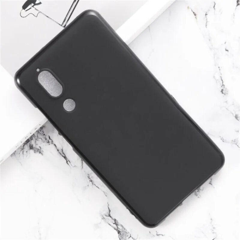 Мягкий силиконовый черный чехол для Sharp Aquos S2, чехол-бампер из ТПУ для Sharp Aquos C10, задняя крышка телефона, Black TPU Case, For Sharp Aquos C10