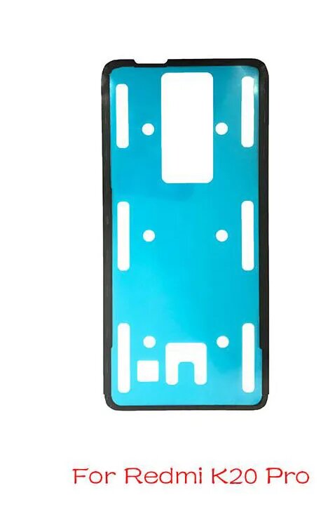 Наклейка на заднюю крышку, дверная клейкая лента для Xiaomi Mi 9 9T Mix 2S 10Lite F2Pro Poco X2 Note 10 Pro Redmi Note 7 8 K20 k30Pro, For Redmi K20 Pro