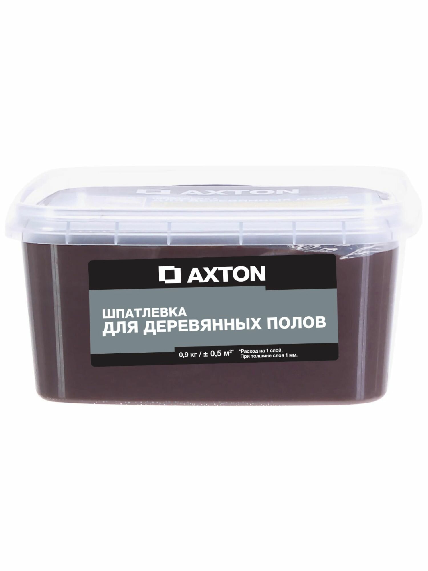 Шпатлёвка Axton для деревянных полов 0.9 кг эспрессо
