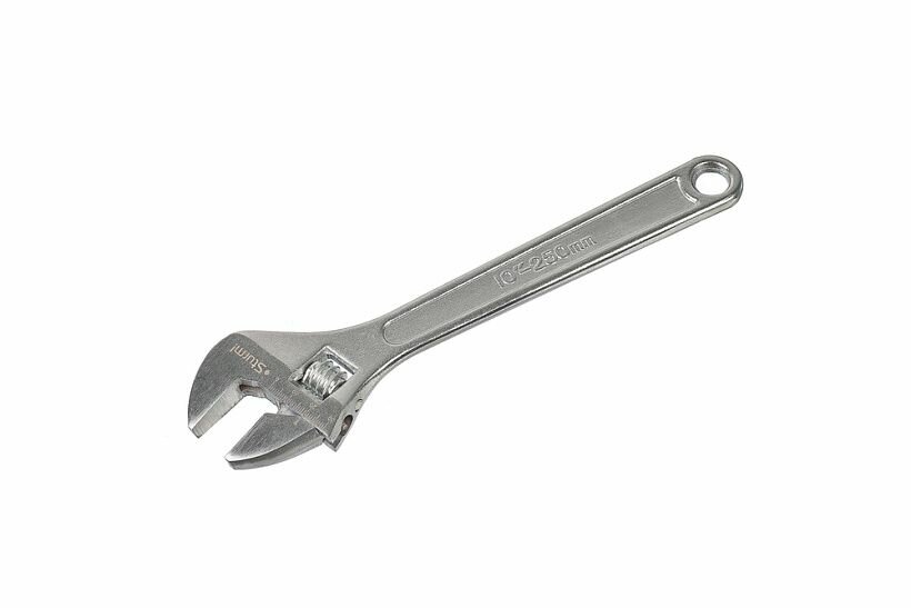 Разводной ключ 250мм, зев 32мм, хромированный, Sturm! 1300103SP