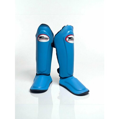 Защита голени Twins SGL10 голубые L