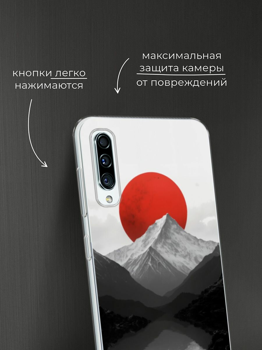 Чехол на Samsung Galaxy A50/A30s / Самсунг Галакси A50/A30s с принтом Белая гора — фото 1