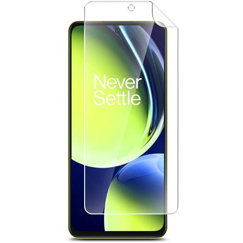 Защитная пленка для OnePlus Nord CE 3 Lite (ВанПлюс Норд СЕ 3 Лайт) на Экран прозрачная гидрогелевая силиконовая клеевая основа полноклеевое, Miuko