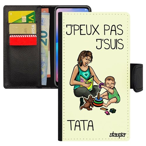 фото Чехол книжка на телефон samsung galaxy a5 2017, "не могу - стала тетей!" повод комикс utaupia