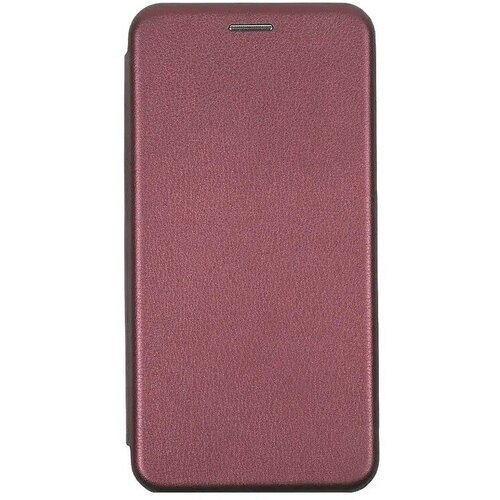 Чехол-книжка Fashion Case для Xiaomi Redmi 10C / Poco C40 бордовый чехол книжка fashion case для xiaomi redmi 10c красный