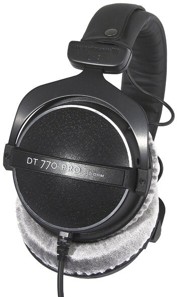 Наушники Beyerdynamic DT 770 Pro (250 Ohm), черный/серый - фотография № 17