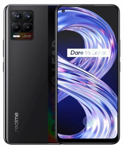 Смартфон Realme 8 6/128GB Punk Black