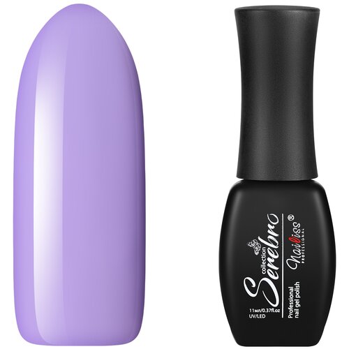 Serebro гель-лак для ногтей Классическая коллекция, 11 мл, 182 сиреневая фиалка