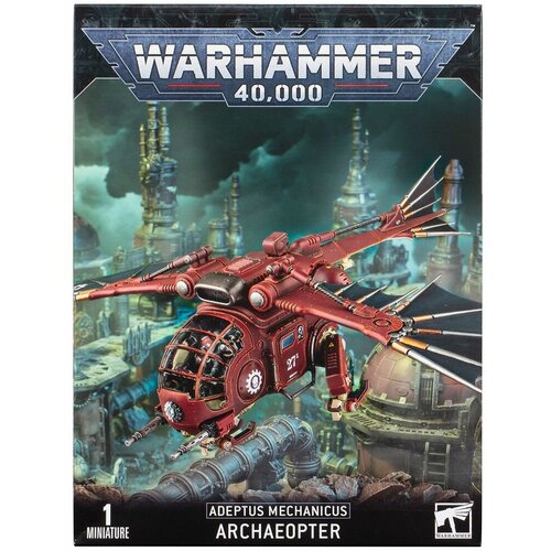 Миниатюра для настольной игры Games Workshop Warhammer 40000: Adeptus Mechanicus Archaeopter миниатюра для настольной игры games workshop warhammer 40000 adeptus mechanicus archaeopter