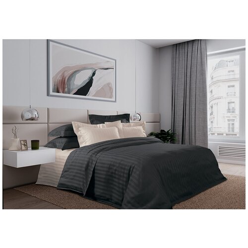 фото Постельное белье текс-дизайн «профитроли», страйп-сатин (евро) текс-дизайн,текс-дизайн