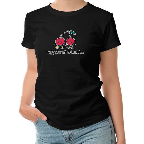 фото Футболка roly, размер s, черный