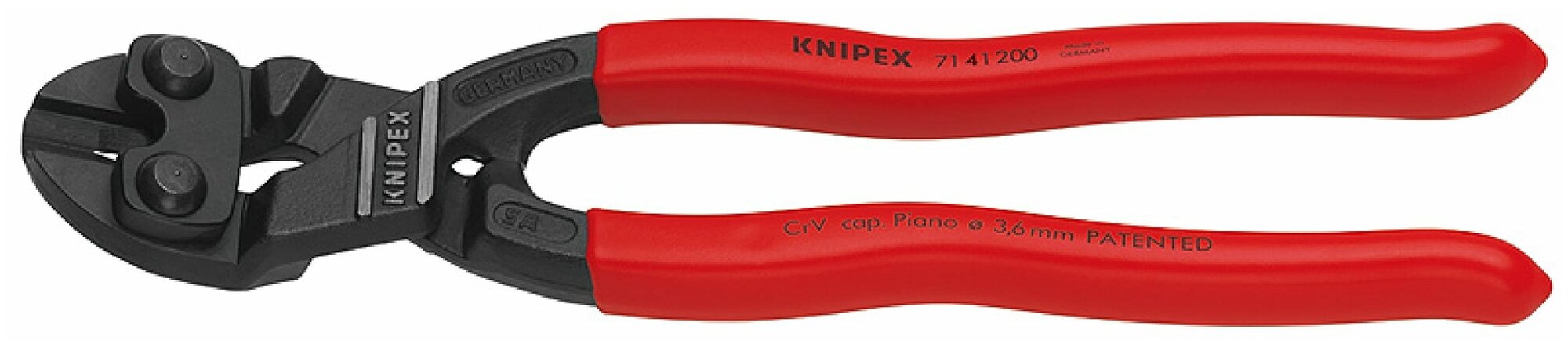Компактный болторез изогнутый под углом CoBolt KNIPEX KN-7141200