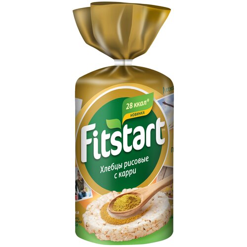 Хлебцы рисовые Fitstart с карри 90 г