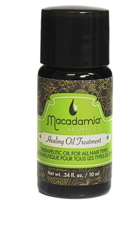MACADAMIA уход восстанавливающий С маслом макадамии И арганы Healing Oil Treatment 10 мл