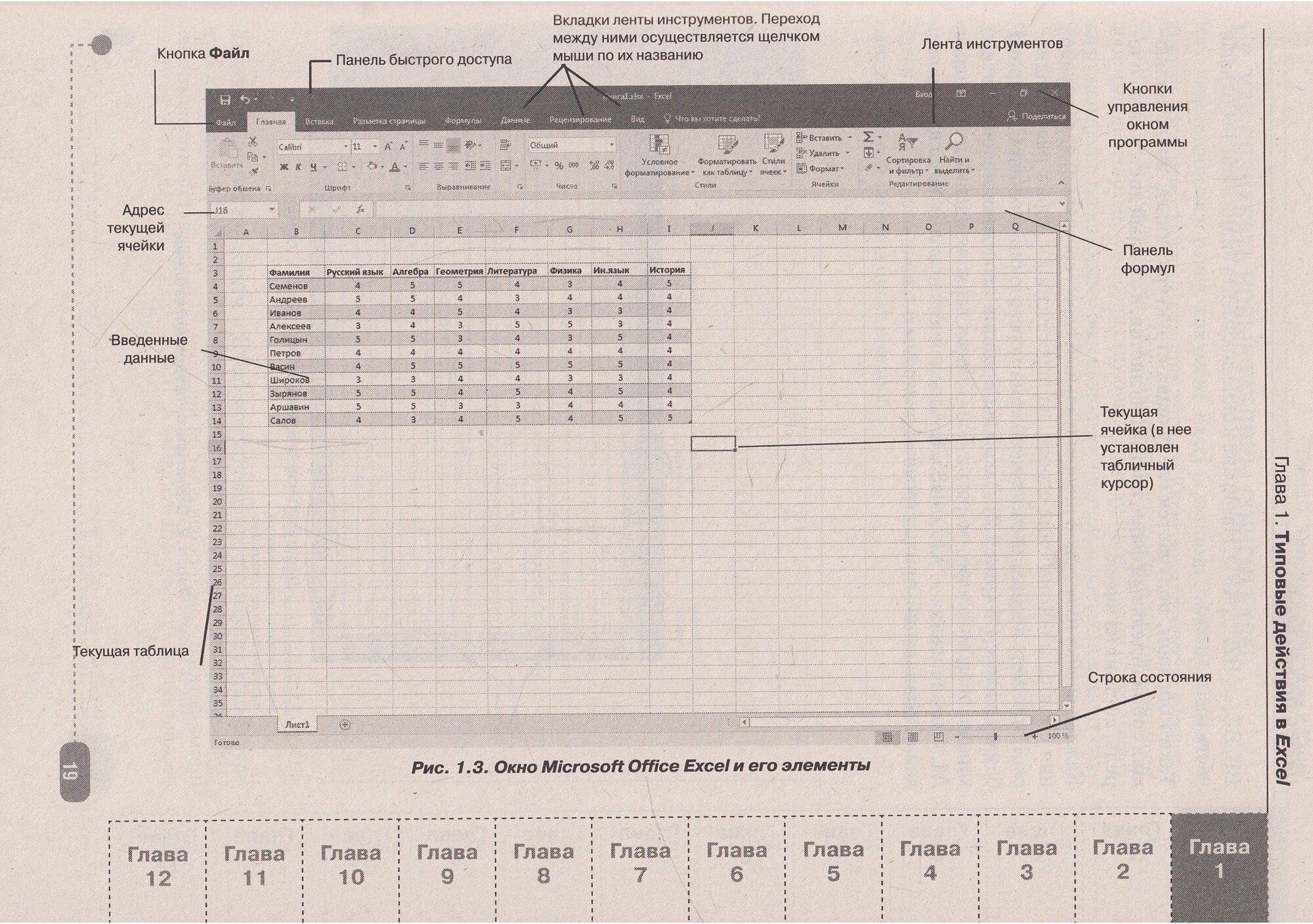 Графики, формулы, анализ данных в Excel. Пошаговые примеры - фото №6