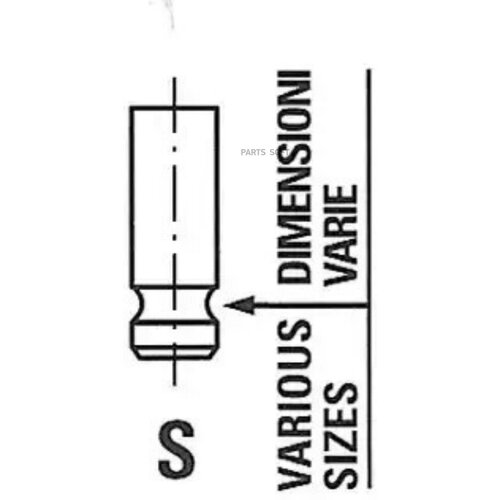 Клапан Двигателя Ford Focus/C-Max 1.8i 16v 03> 32.5x5.5x103.4 In Freccia арт. R6341/SNT клапан впускной двигателя freccia r6341 snt freccia арт r6341 snt