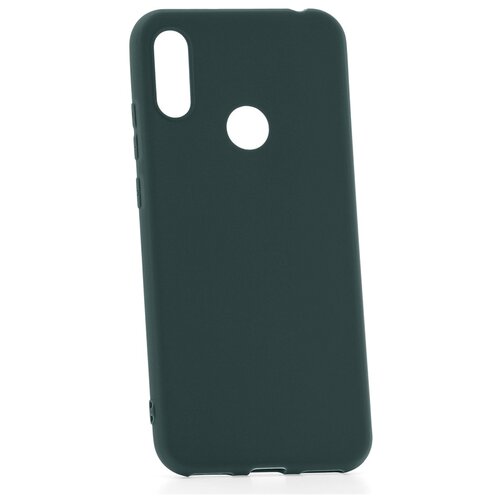 фото Чехол для телефона huawei y6 2019 derbi slim silicone-3 темно-зеленый