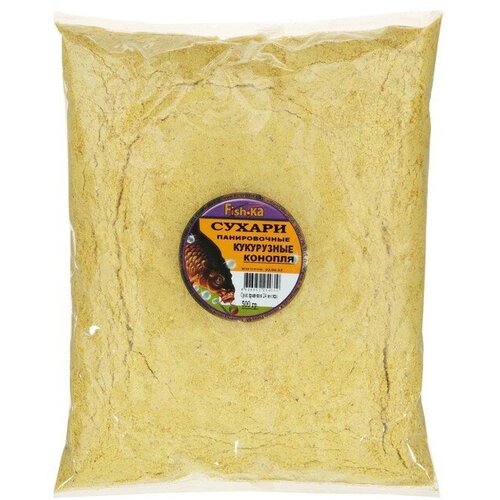 фото Сухари экструдированные, кукурузные, конопля 500г 9819540 fish-ka