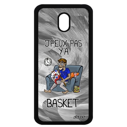 фото Чехол для смартфона samsung galaxy j3 2017, "не могу - смотрю баскетбол!" игра нба utaupia