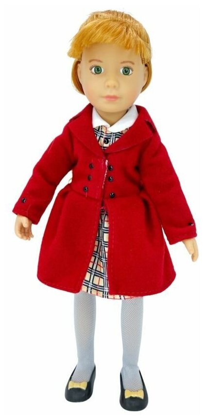 Кукла Kruselings Хлоя в красном пальто 23 см - фото №4