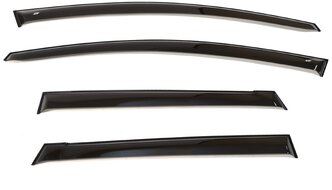 Дефлекторы окон Cobra Tuning N13508 для NISSAN MURANO II Z51 2007-2015, ветровики на окна накладные