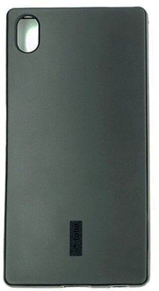 Чехол силиконовая матовая для Sony Xperia Z5, черный