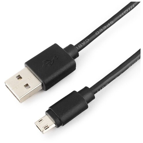 Кабель Cablexpert USB - microUSB (CC-mUSBDS-6), 1.8 м, черный кабель cablexpert usb microusb cc musbds 6 1 8 м черный