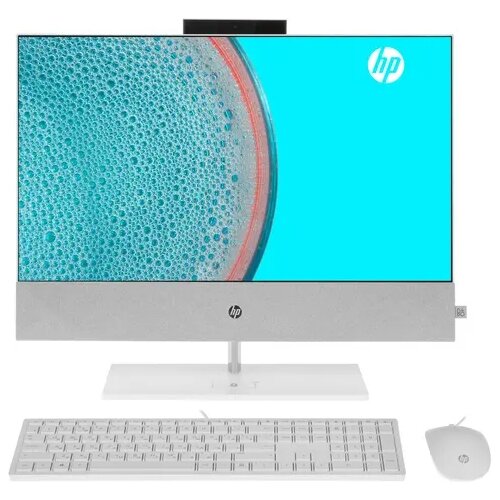 238 Моноблок HP 24-k0050ur 1920x1080 AMD Ryzen 5 4600H 3 ГГц RAM 8 ГБ SSD 512 ГБ AMD Radeon Graphics Windows 10 Home белый 11237900₽
