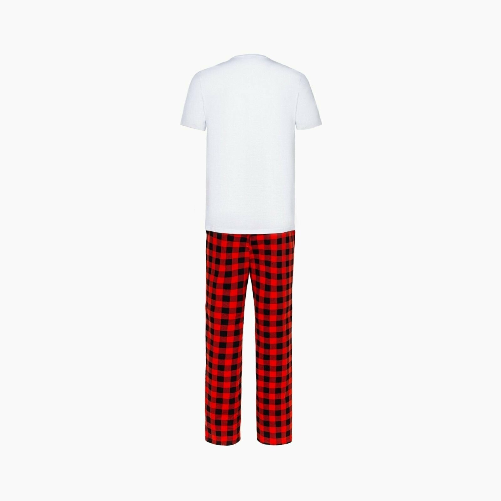 Пижама Kaftan, брюки, футболка, размер 52, красный - фотография № 6