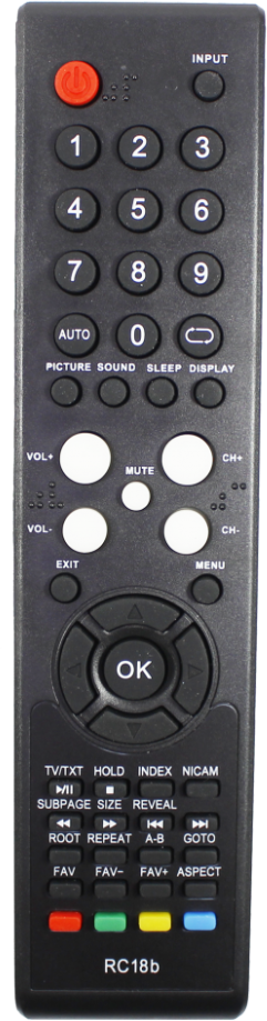 Пульт для телевизора Supra STV-LC18250FL (возможны разные варианты пультов, не совместимых друг с другом)