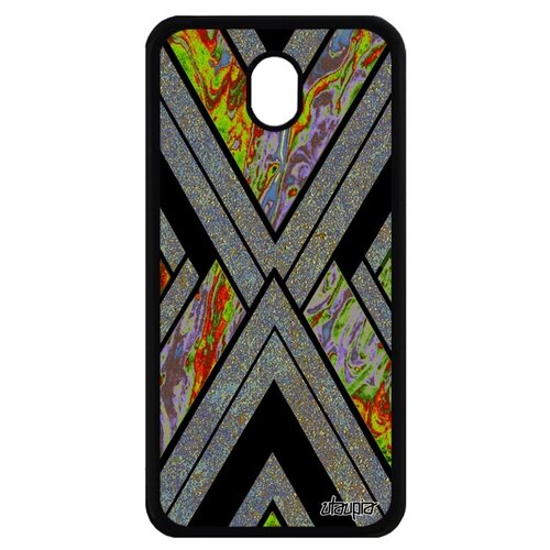 фото Чехол на мобильный galaxy j7 2017, "х-орнамент" гранит типи utaupia