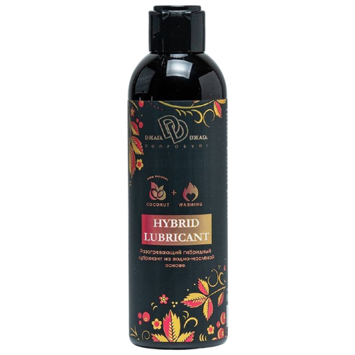 Гель-крем-смазка Dжага Dжага Hybrid Lubricant Warming, 200 г, 200 мл, 1 шт.