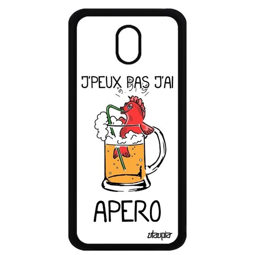фото Чехол на телефон samsung galaxy j3 2017, "не могу - у меня аперитив!" юмор пиво utaupia
