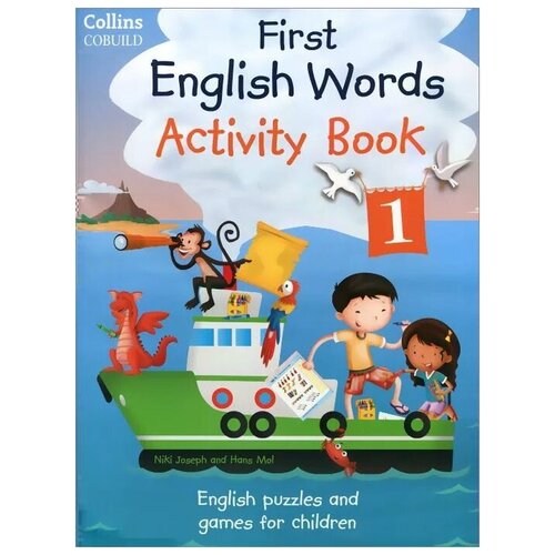 Joseph Niki "First English Words: Activity Book 1" офсетная