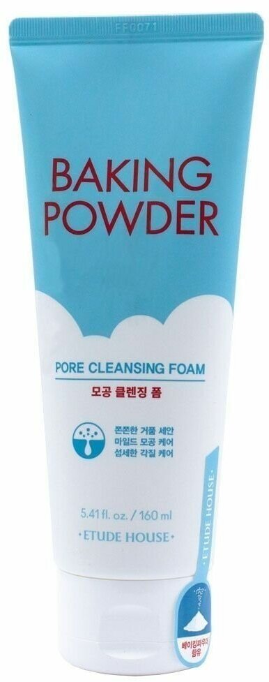 Etude House Baking Powder Pore Cleansing Foam Очищающая пенка для умывания 160мл