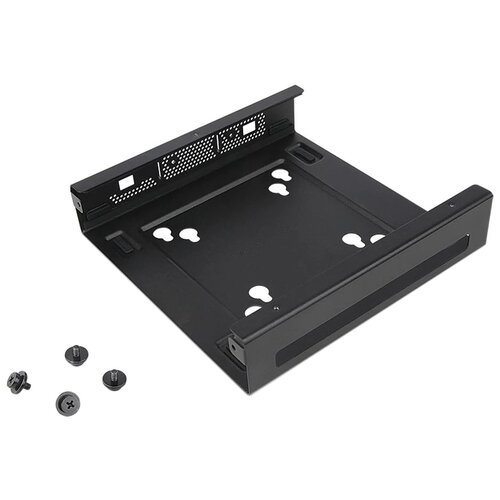 Крепление Lenovo ThinkCentre Tiny VESA Mount II черный nema 17 steppr motor accessories plastic bracket support mounting l type bracket mount 42 stepping stepper motor nema17