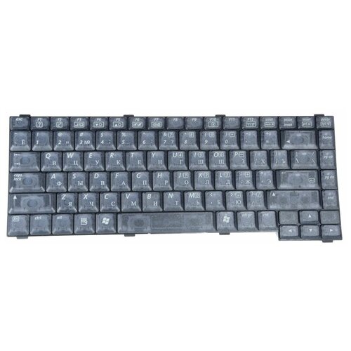 Клавиатура для ноутбуков Toshiba M18, M19, M21 Series, Benq JoyBook 5000 Series RU, Black