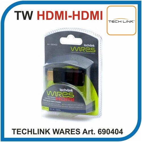 TECHLINK WARES Art.690404. Усилитель HDMI сигнала. HDMI (мама) - HDMI (мама).
