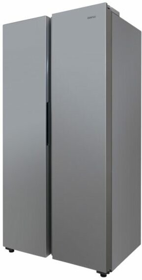 Холодильник CENTEK CT-1757 NF SILVER INVERTER, Side-by-Side, 460л (189л/271л), A+, GMCC