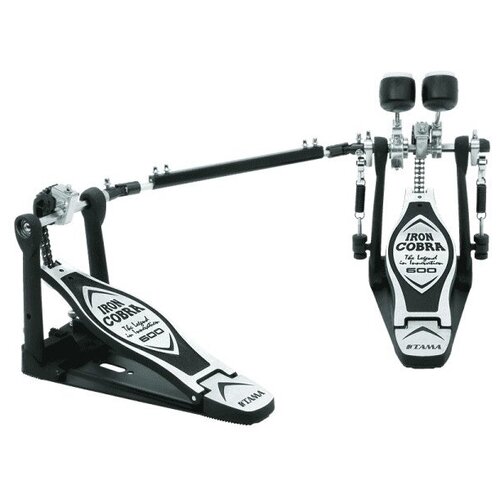 фото Tama hp600dtw iron cobra 600 twin pedal двойная педаль для барабана (с цепью)