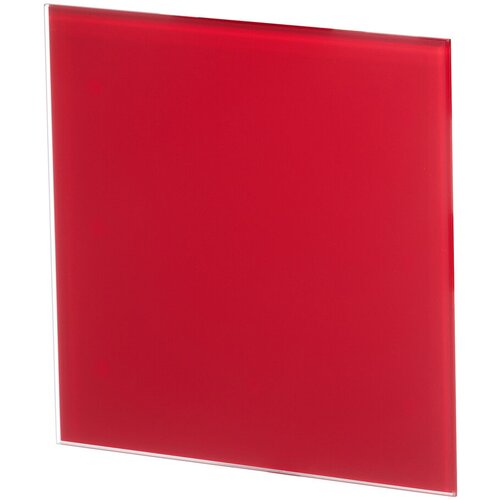 Панель декоративная для вентилятора KW Awenta PTGR100P красное глянцевое стекло