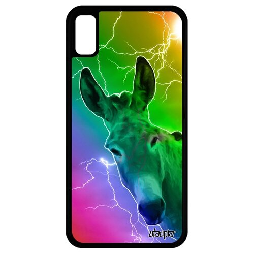 фото Чехол на телефон iphone xr, "осел" упрямый упрямство utaupia